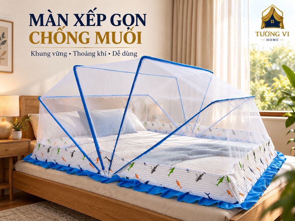 Nhà nhỏ nên chọn màn ngủ loại nào để không chiếm diện tích?